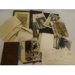 A selection of various original Second War paperwork relating to No. 1541857 Gnr. E. H.