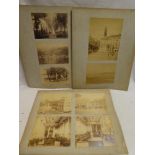 A selection of 13 various early photographs - Madeira, Lisbon, Cape Town,