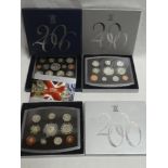 2 x 2000 GB coin sets,