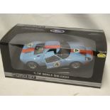 A Ford GT 1:18 scale racing car,