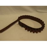 A new brown leather 12 bore cartridge belt