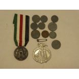A Second War German aluminium Seafarers pin badge;