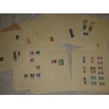 Numerous album pages containing a collection of Israel stamps 1948-2000