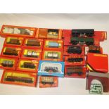 Tri-ang/Hornby 00 gauge - a selection of boxed goods wagons and rolling stock etc.