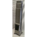 An unusual 1950's/60's aluminium heater case in the form of the American Skyscraper 38" high