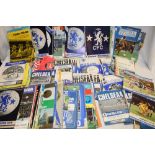 A selection of various Chelsea football programmes,