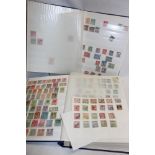 Two stock books containing a selection of GB, British Commonwealth and World stamps,