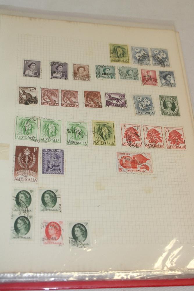 A folder album containing a selection of GB stamps and British Commonwealth stamps - Image 2 of 2