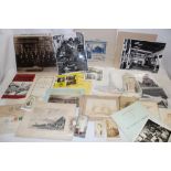 A selection of various Cornish related photographs and paperwork including Penryn Council