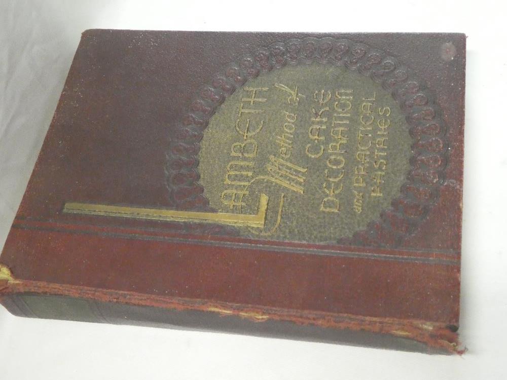 Lambeth (Joseph A.) Lambeth Method of Cake Decoration and Practical Pastries, one vol.