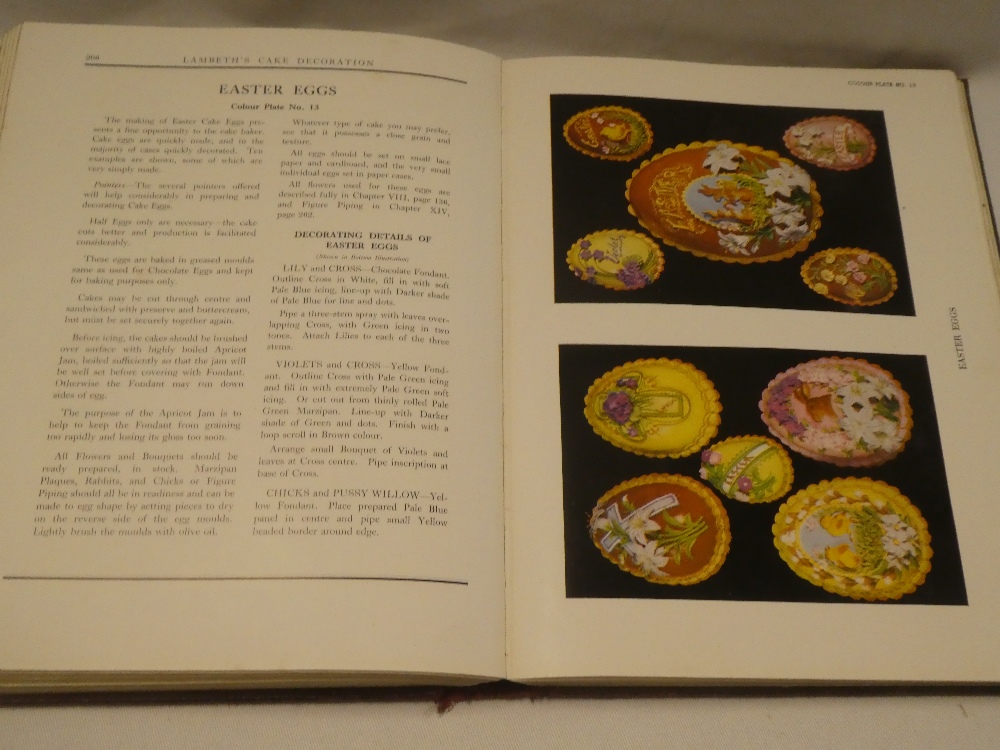 Lambeth (Joseph A.) Lambeth Method of Cake Decoration and Practical Pastries, one vol. - Image 2 of 3