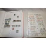Two stock books containing a collection of Belgium stamps 1848-1995