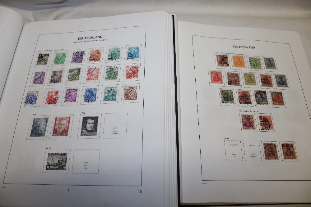 Two boxed albums containing a collection of Germany stamps 1872 onwards including German states, - Image 2 of 2