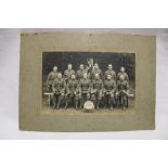 A large First War group photograph of the Corporals of E. Coy.