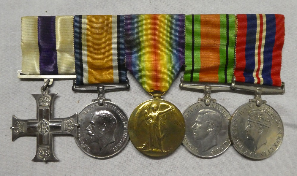 A First War Military Cross group of medals awarded to Lieut F.E.Warran 2nd Bn.