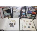Four stock books/albums containing a collection of GB stamps