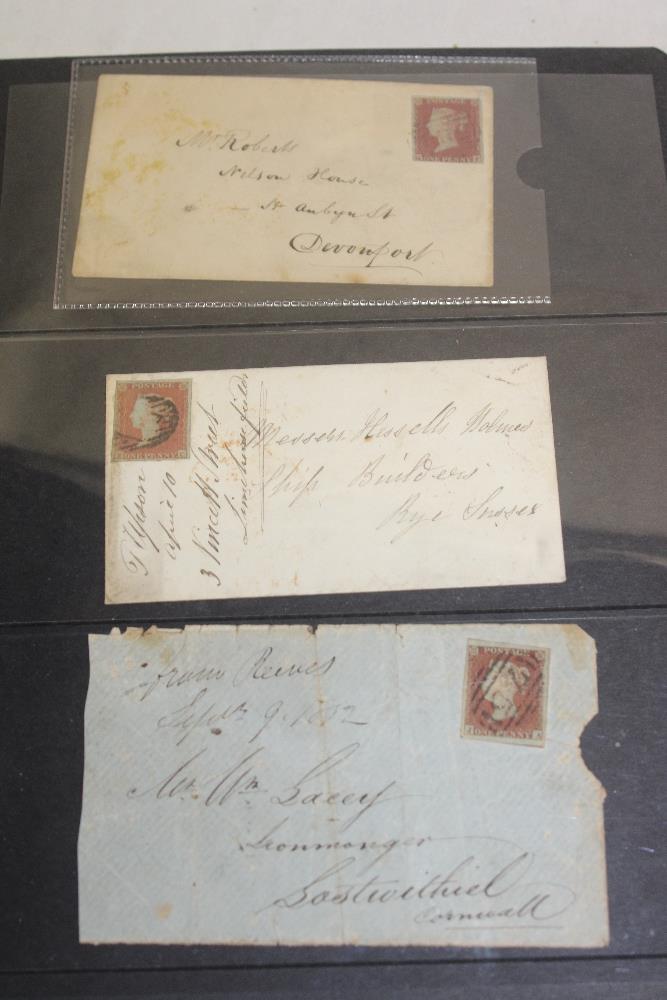 An album containing a collection of mainly Victorian postal history including 1841 cover with 1d - Image 2 of 5