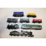 Hornby 00 gauge - County of Devon locomotive and tender, GWR tank engine, diesel locomotive,