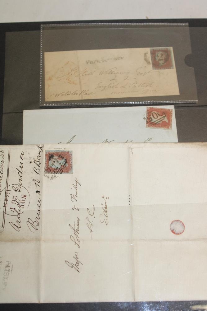 An album containing a collection of mainly Victorian postal history including 1841 cover with 1d - Image 3 of 5
