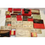 Trix Twin Railway - 4-4-0 locomotive and tender in original box, two boxed tin-plate coaches,