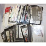A box containing over 175 various GB stamp presentation packs