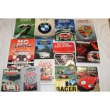 Various motoring volumes including Porsche Legends, The Racing Porsches, Track Tests and others,