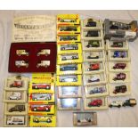 Various mint and boxed diecast vehicles including Lledo Bryant and May limited-edition boxed set,