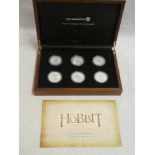 A Reserve Bank of New Zealand 2012 Hobbit silver six piece proof coin set,