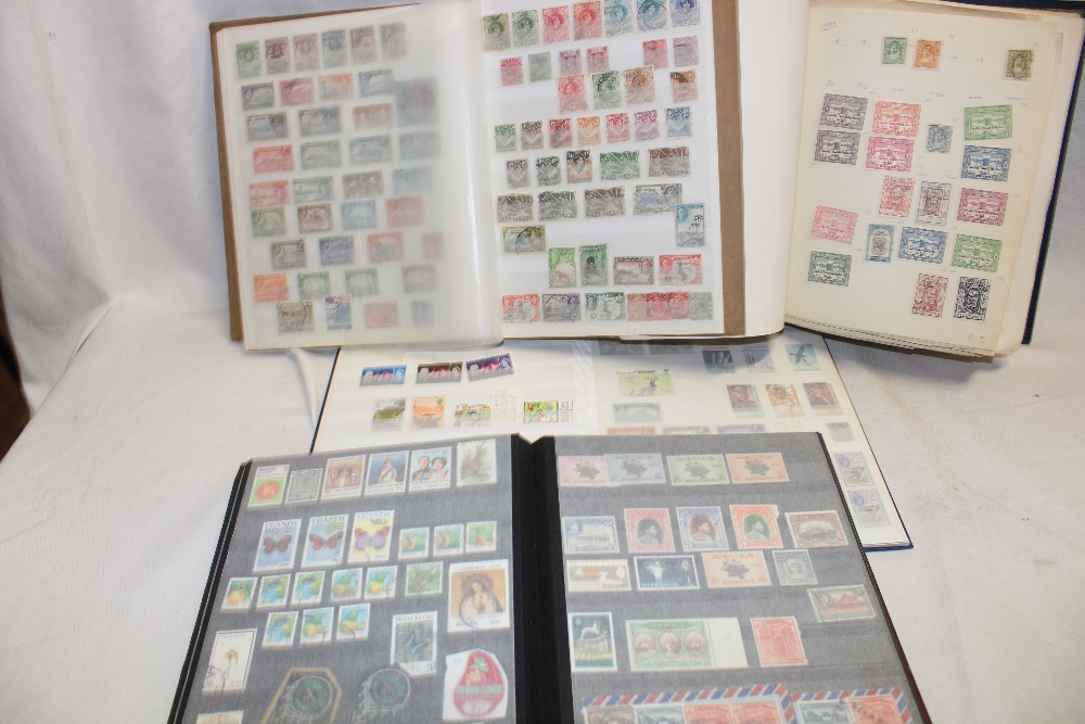 Four albums/stock books containing a selection of British Commonwealth stamps - Image 2 of 2