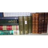 Various medical related volumes including the Household Physician 2 vols.