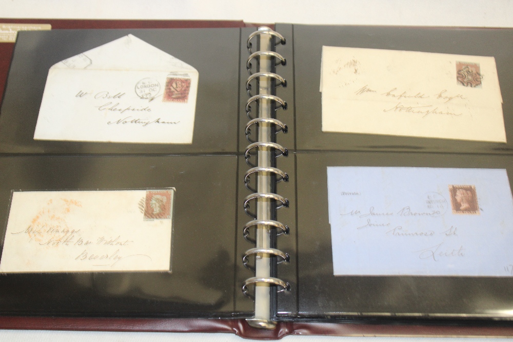 A boxed album containing a collection of 33 GB postal history covers, - Image 3 of 3