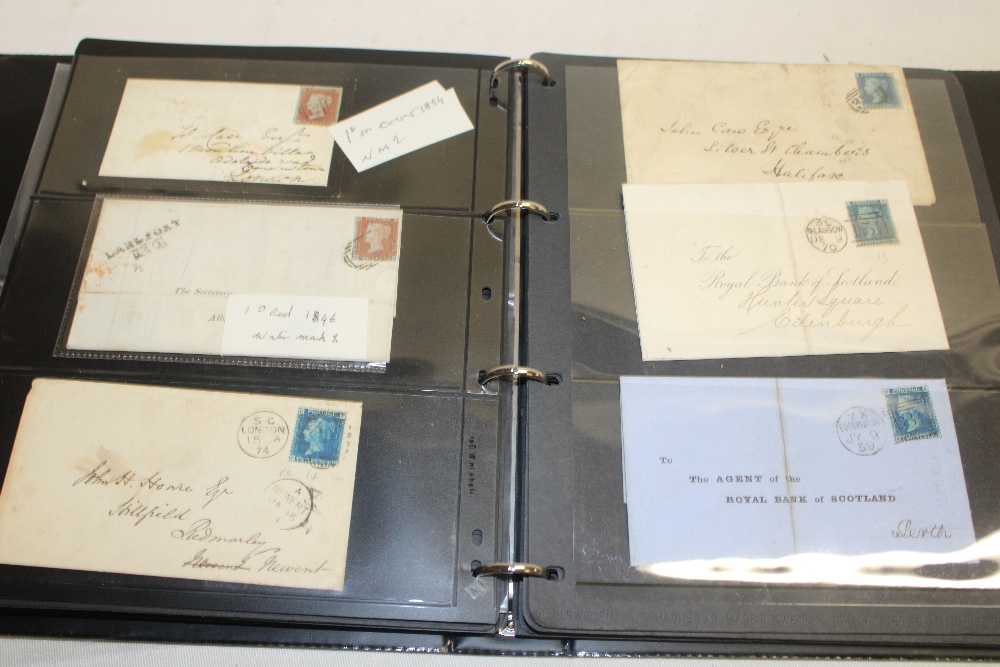 An album containing a collection of mainly Victorian postal history including 1841 cover with 1d - Image 5 of 5
