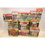 Hornby 00 gauge - a selection of mint and boxed railway buildings and accessories including Home