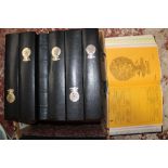 Eight bound volumes of the Cornwall Family History Society Journal