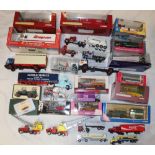 A large selection of mainly mint and boxed commercial vehicles including Corgi, Oxford,