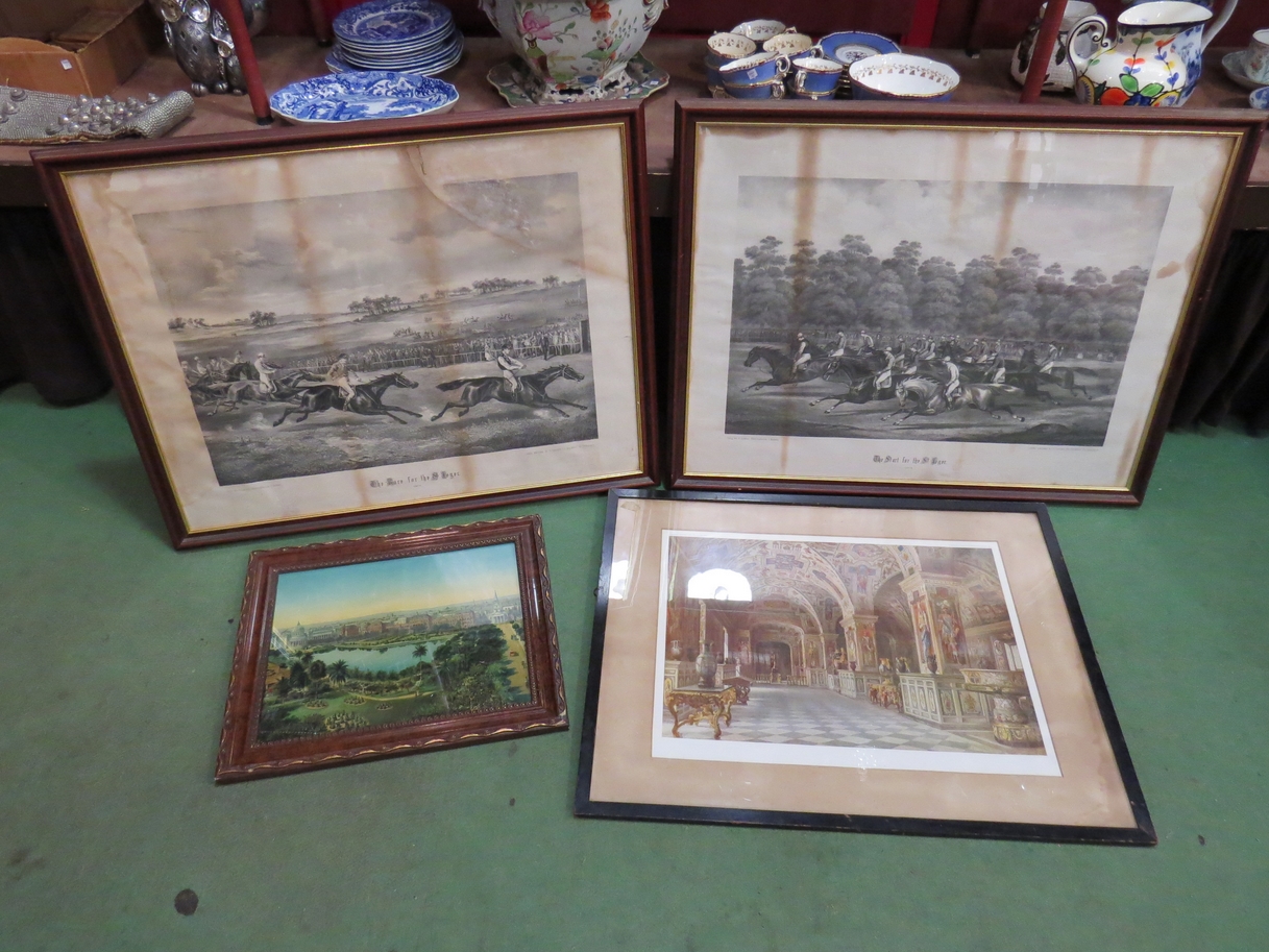 Four prints to including The Start and The Race for St Ledger,