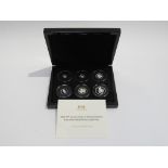 A Harrington & Byrne 2021 50th Anniversary of Decimalisation Silver Proof set, 999/1000 fine silver,