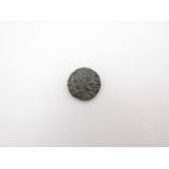 An early Anglo-Saxon period sceat , Type 'A' 'Varimundus' c600-775 Diademed bust R.Holding Sceptre.