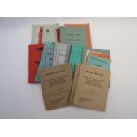 A quantity of handbooks and manuals relating to British Railways and various earlier companies to