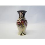 A Moorcroft Joy pattern vase designed by Nicola Slaney, 13cm tall,