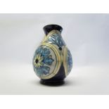 A Moorcroft Lady Victoria pattern vase designed by Sian Leeper 41/150, 14cm tall,