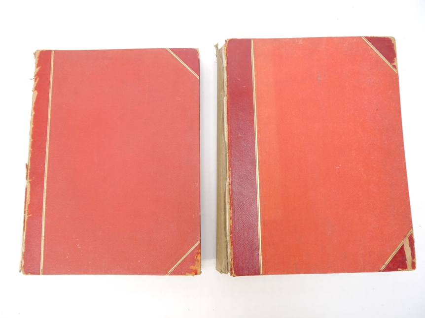 A late 19th Century photograph album containing approx 100 large mounted albumen topographical and - Image 11 of 11