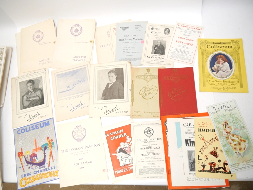 A collection of approximately 300 Edwardian-1950s theatre programmes and souvenir booklets/books, - Image 14 of 17