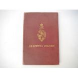 (Horse power in WWI): 'Standing Orders of the Remount Depot, Romsey', London, E.T. Heron, 1916, 84pp