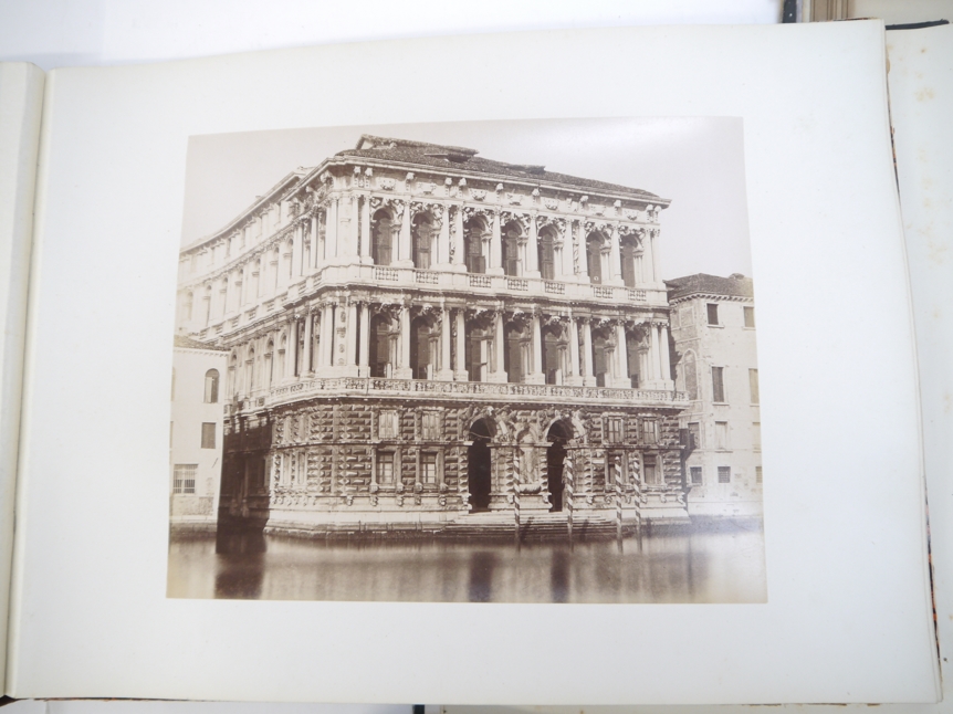 Five circa late 19th Century photograph albums, mainly Italy, Rome, Southern Europe, - Image 3 of 16