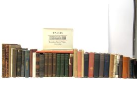 A large collection of volumes relating to London and environs,