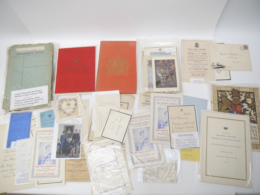 A large quantity of Royalty ephemera, Queen Victoria to Queen Elizabeth II,