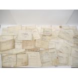 (South Norfolk & North Suffolk) Fifty five mainly 18th & 19th Century local interest vellum