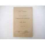 The Thornham Estate, east Suffolk, sale catalogue 1948, by direction of Lord Henniker, 4,553 acres,