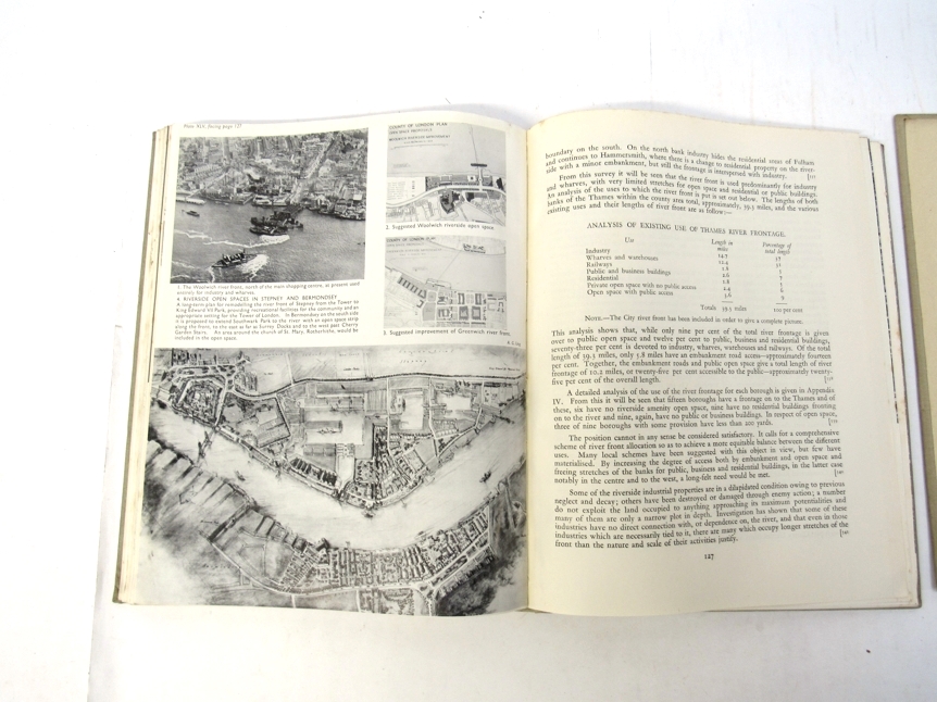 A collection of volumes relating to London and environs, including 'County of London Plan', - Image 11 of 24